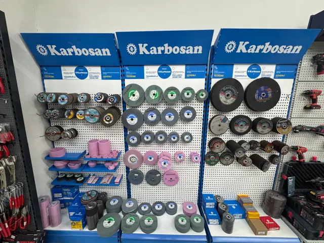 Global Hırdavat mağaza — Karbosan kesme ve taşlama diskleri